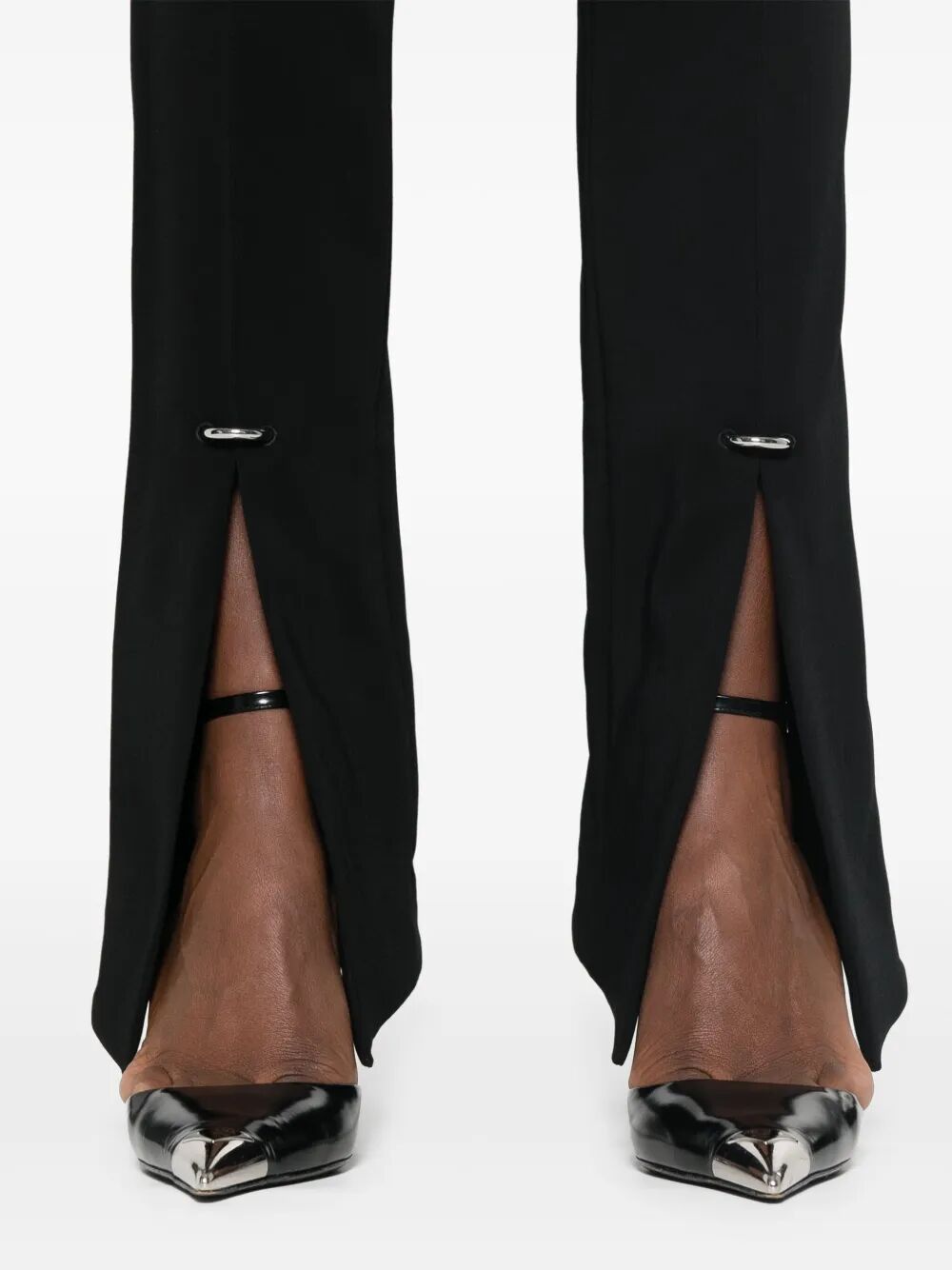 Mugler FLARED TROUSERS Size 30" / US 8 / IT 44 - 5 Thumbnail