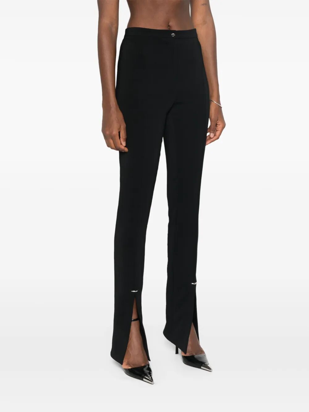 Mugler FLARED TROUSERS Size 30" / US 8 / IT 44 - 3 Thumbnail