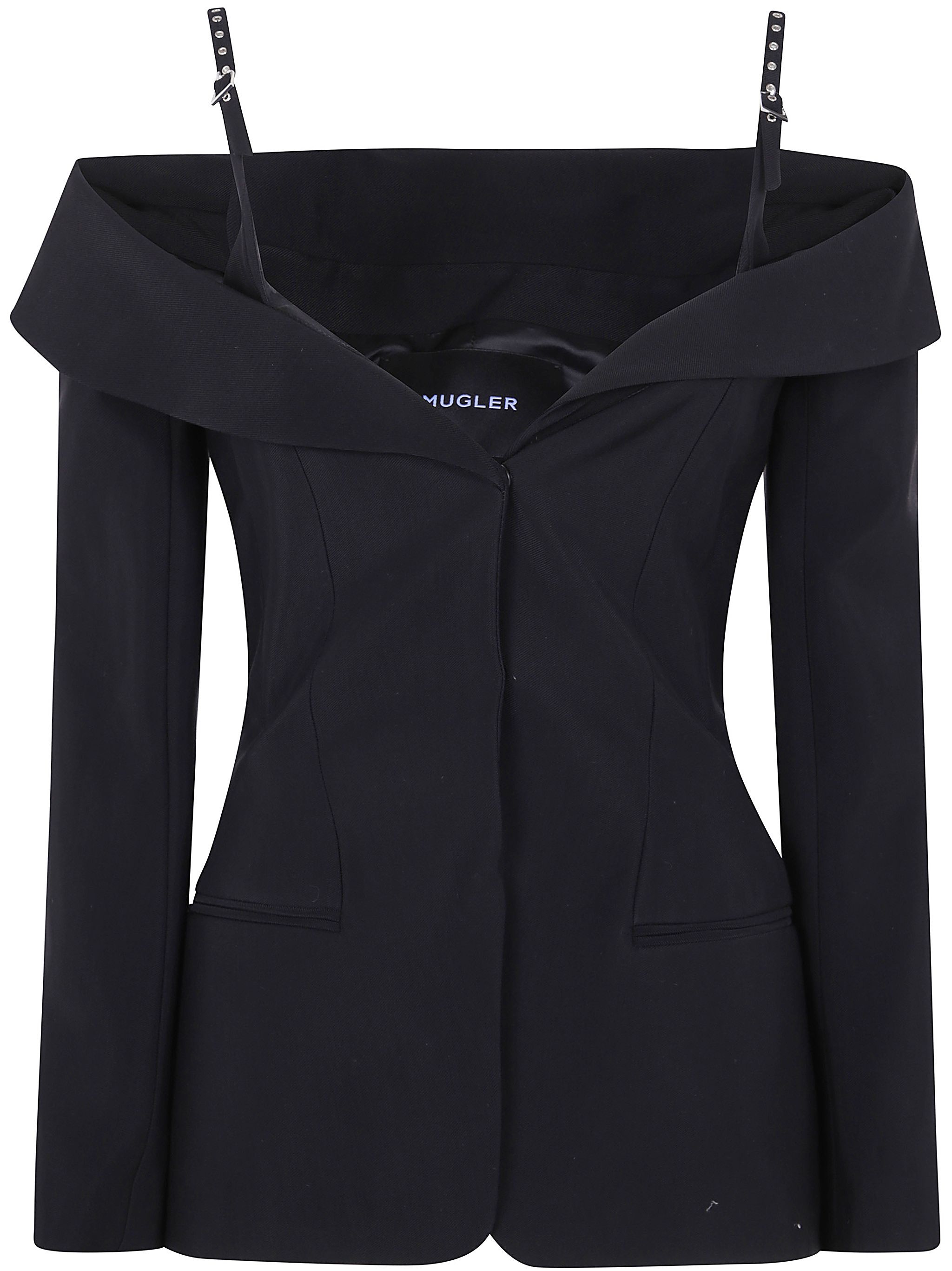 Mugler LONG SLEEVES TOP Size S / US 4 / IT 40 - 6 Thumbnail