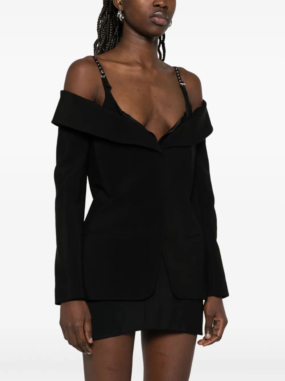 Mugler LONG SLEEVES TOP Size S / US 4 / IT 40 - 4 Thumbnail