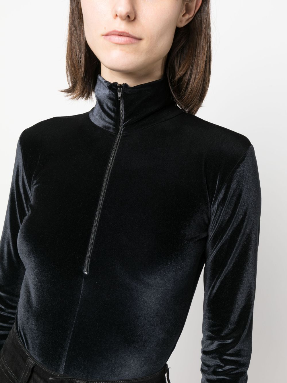 Filippa K VELVET ZIP BODY Size M / US 6-8 / IT 42-44 - 4 Thumbnail