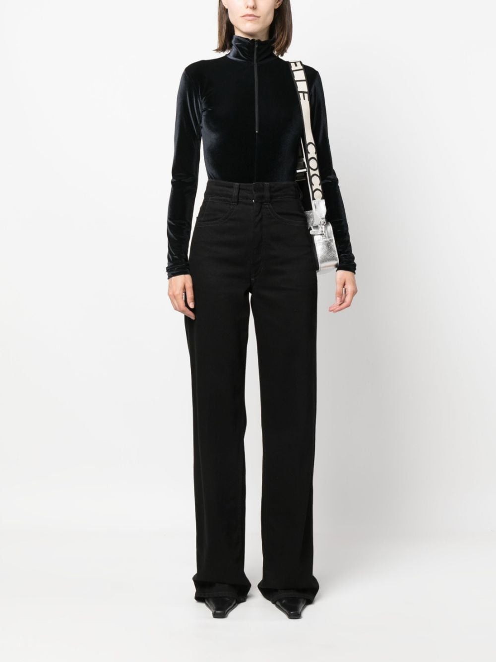 Filippa K VELVET ZIP BODY Size M / US 6-8 / IT 42-44 - 2 Thumbnail