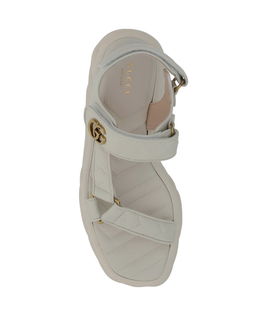 Gucci Gucci Double G Marmont Sandals SIZE 39 Size ONE SIZE - 4 Thumbnail