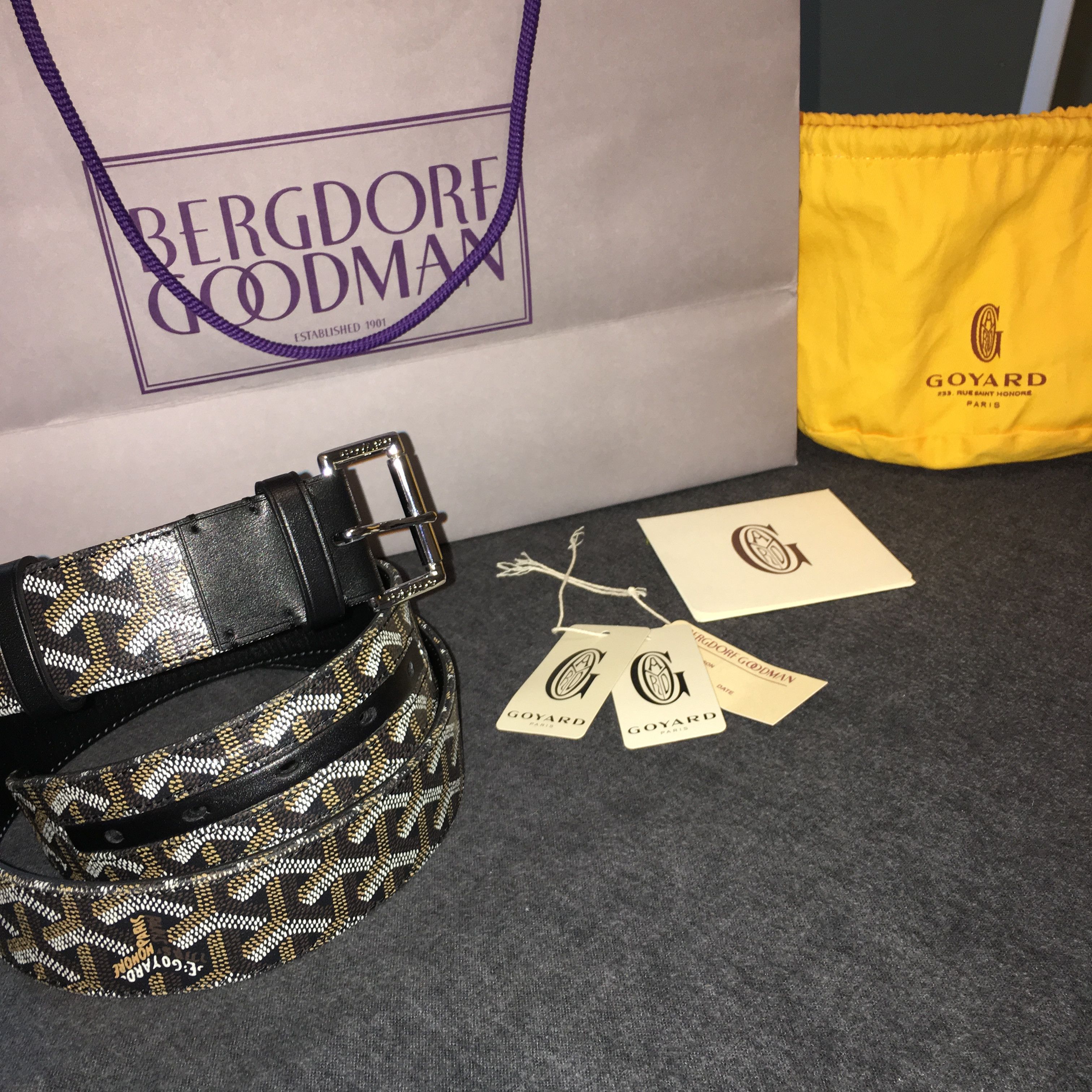 Goyard Goyard Belt Grailed