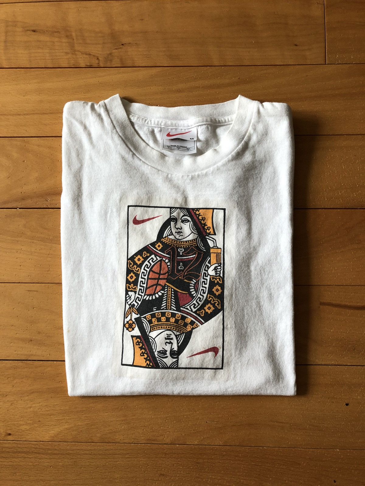 Vintage Rare Nike Queen of The Court T Shirt Sz M