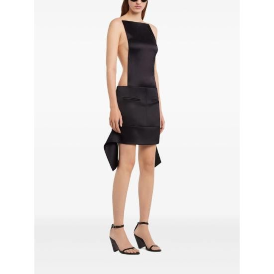 Courreges COURREGES Women Mid Skirts 225CJU260TA 0007 9999 BLACK Size 27" / US 4 / IT 40 - 5 Thumbnail