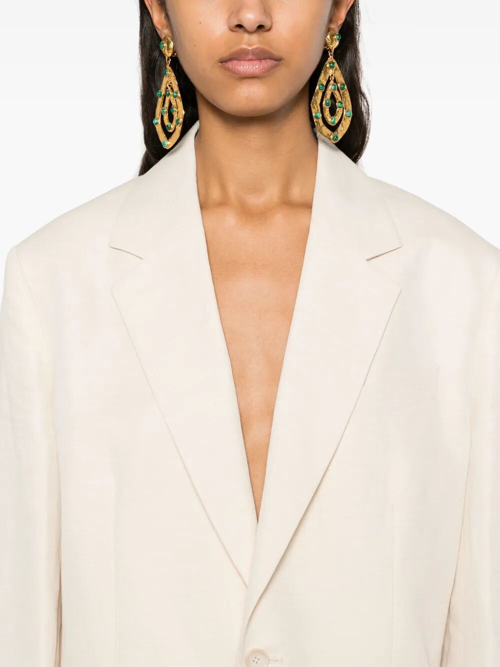 Filippa K DAVINA COTTON LINEN BLAZER Size M / US 6-8 / IT 42-44 - 4 Thumbnail
