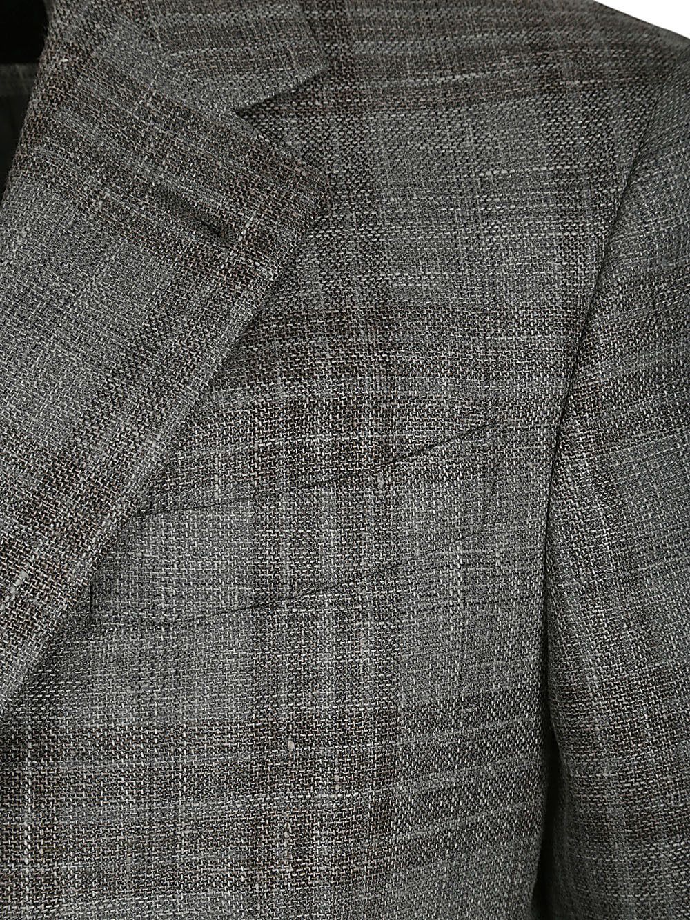 Ermenegildo Zegna WOOL AND SILK BLEND JACKET Size US L / EU 52-54 / 3 - 3 Thumbnail