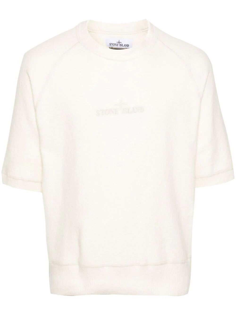 Stone Island 3/4 SLEEVES ROUND NECK SWEATER Size US XL / EU 56 / 4 - 4 Thumbnail