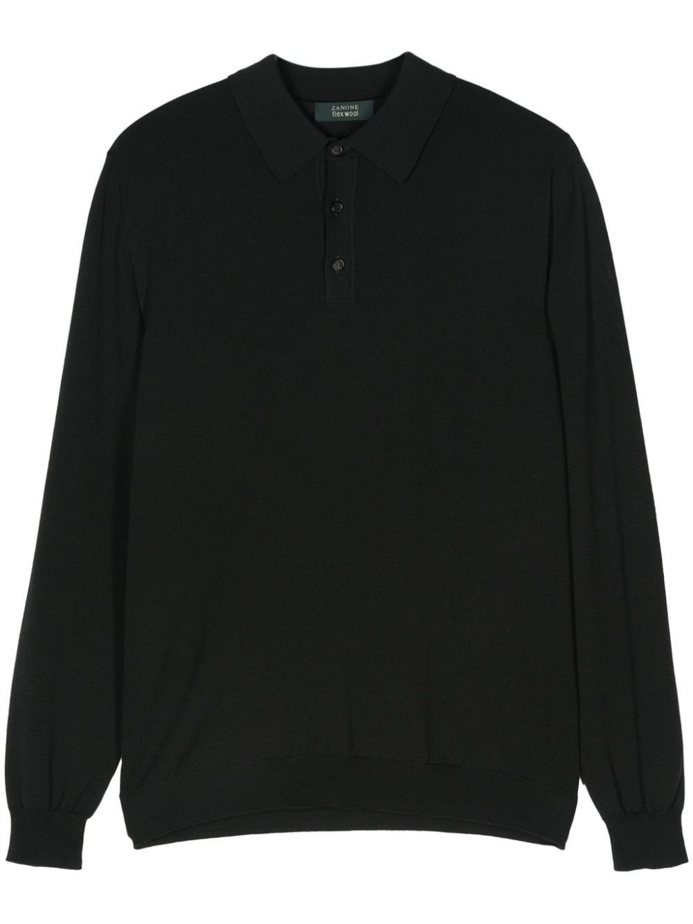 Zanone POLO LONG SLEEVES SLIM FIT Size US XL / EU 56 / 4 - 4 Thumbnail