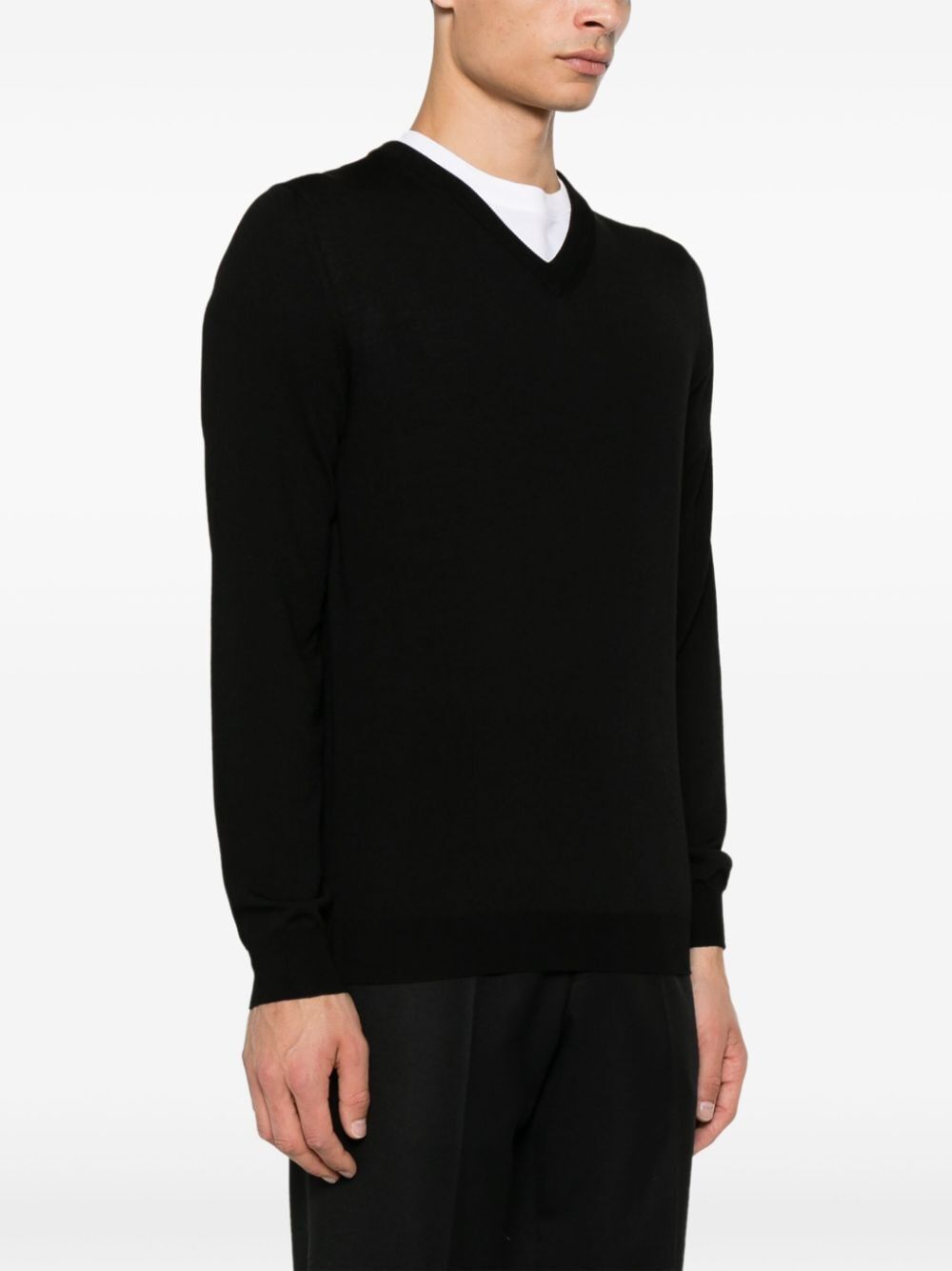 Zanone V-NECK SLIM FIT Size US L / EU 52-54 / 3 - 6 Thumbnail