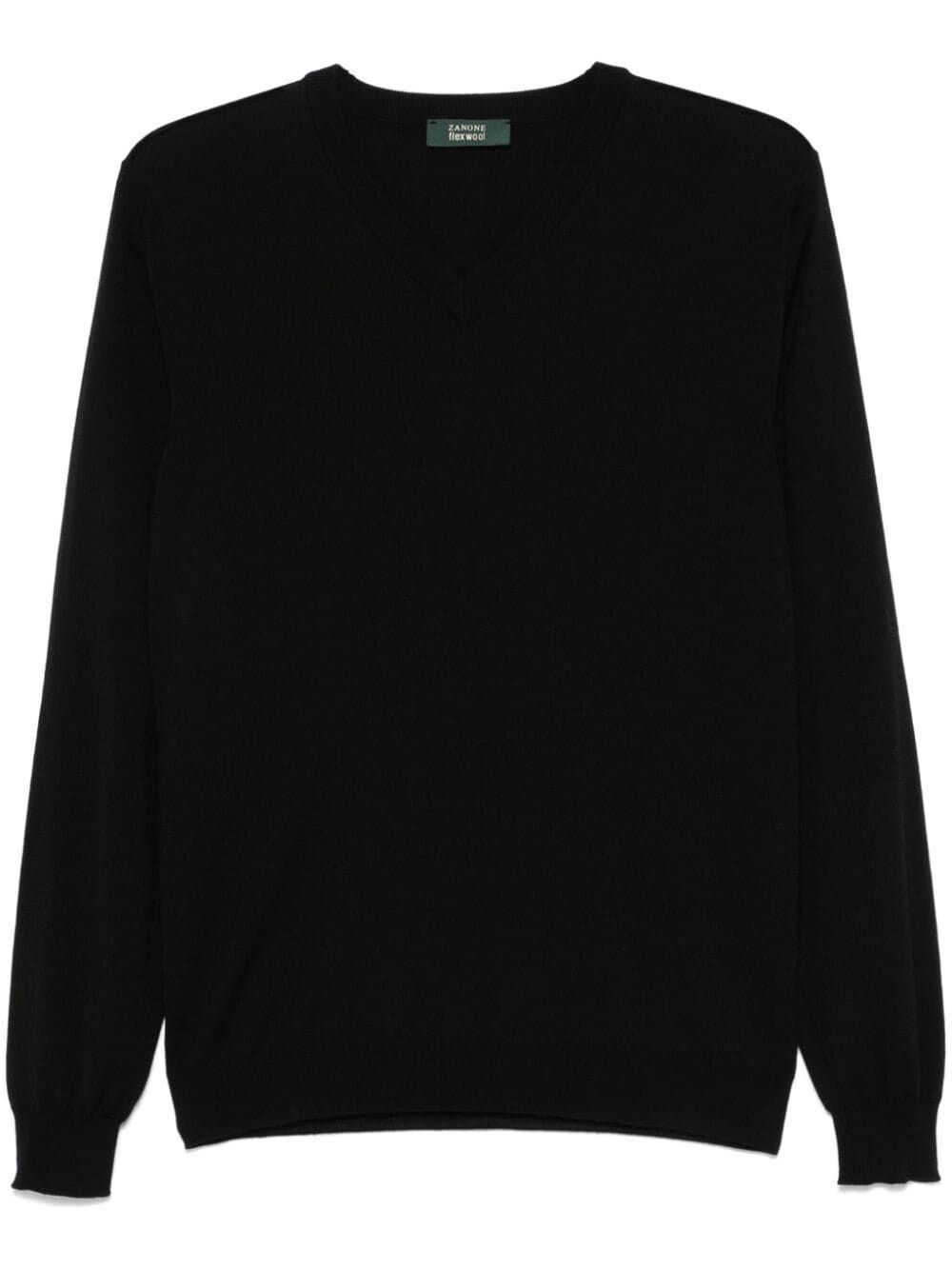 Zanone V-NECK SLIM FIT Size US XXL / EU 58 / 5 - 4 Thumbnail
