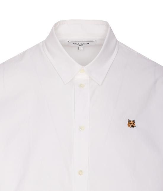 Maison Kitsune MAISON KITSUNE Men Long Tops MM00408WC5012 P100 WHITE Size US XL / EU 56 / 4 - 4 Thumbnail
