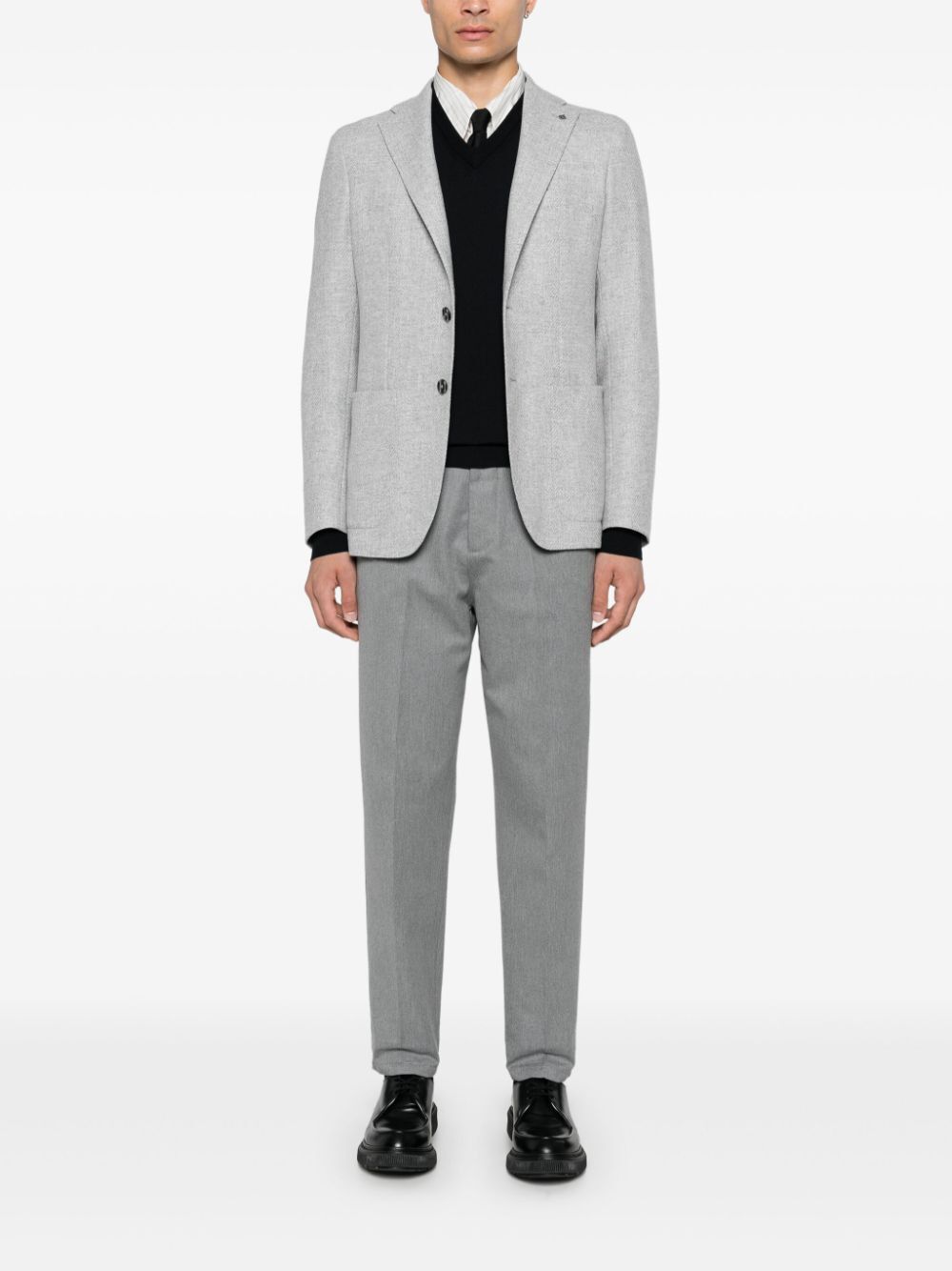 Zanone V-NECK SLIM FIT Size US XXL / EU 58 / 5 - 7 Thumbnail