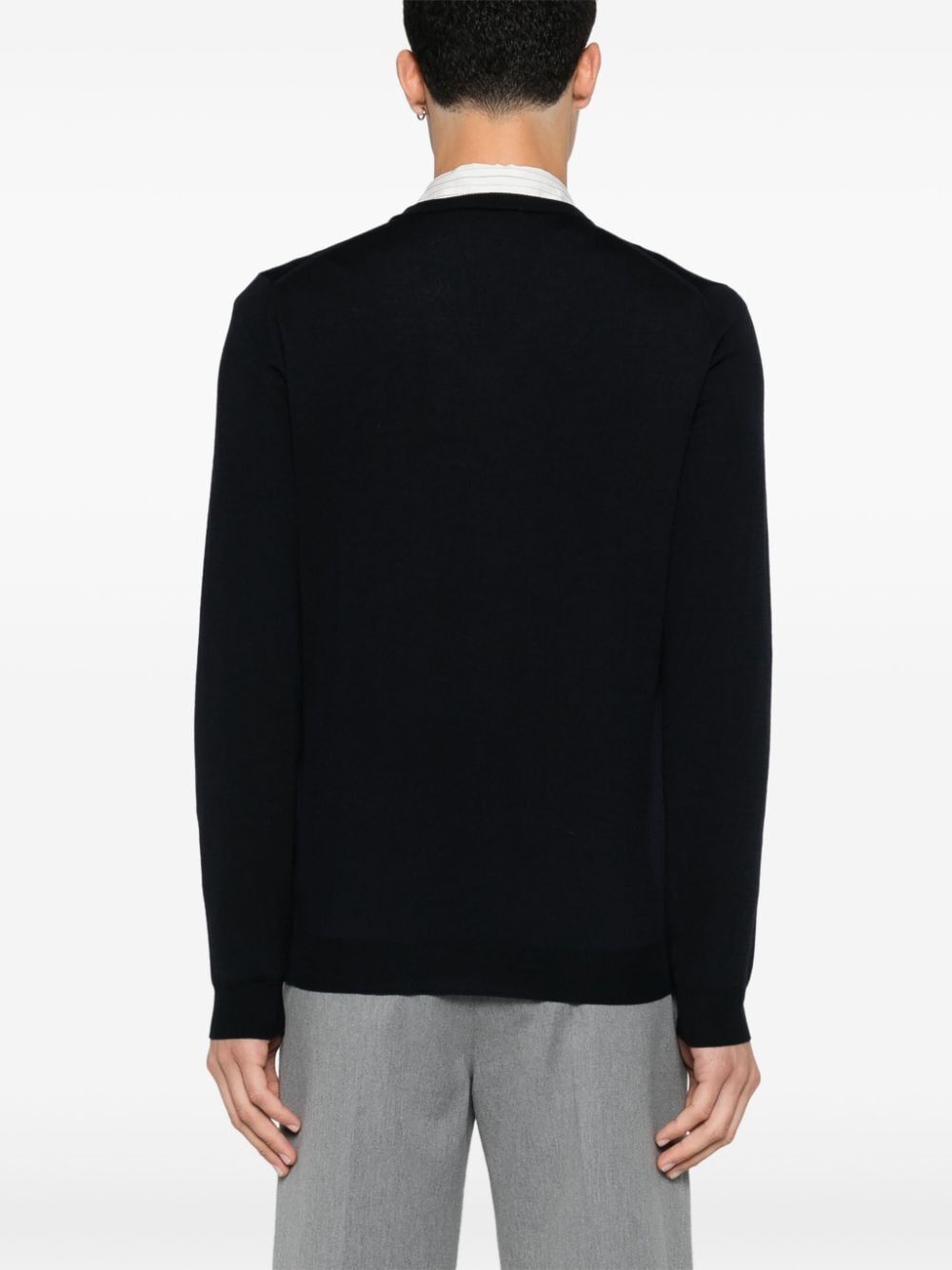 Zanone V-NECK SLIM FIT Size US XXL / EU 58 / 5 - 5 Thumbnail