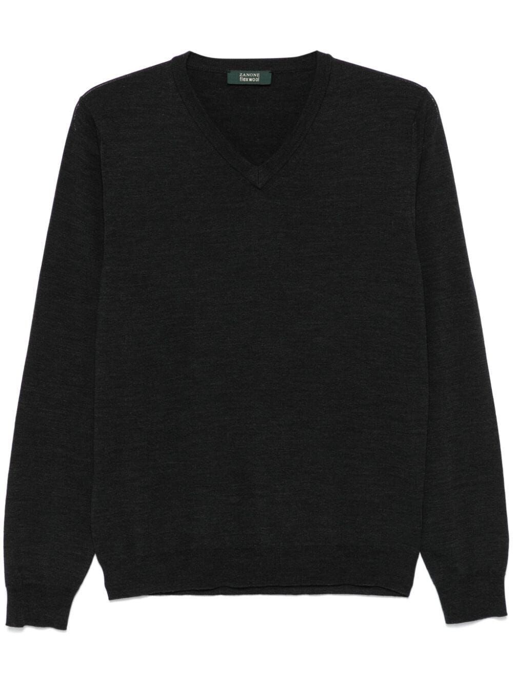 Zanone V-NECK SLIM FIT Size US L / EU 52-54 / 3 - 4 Thumbnail