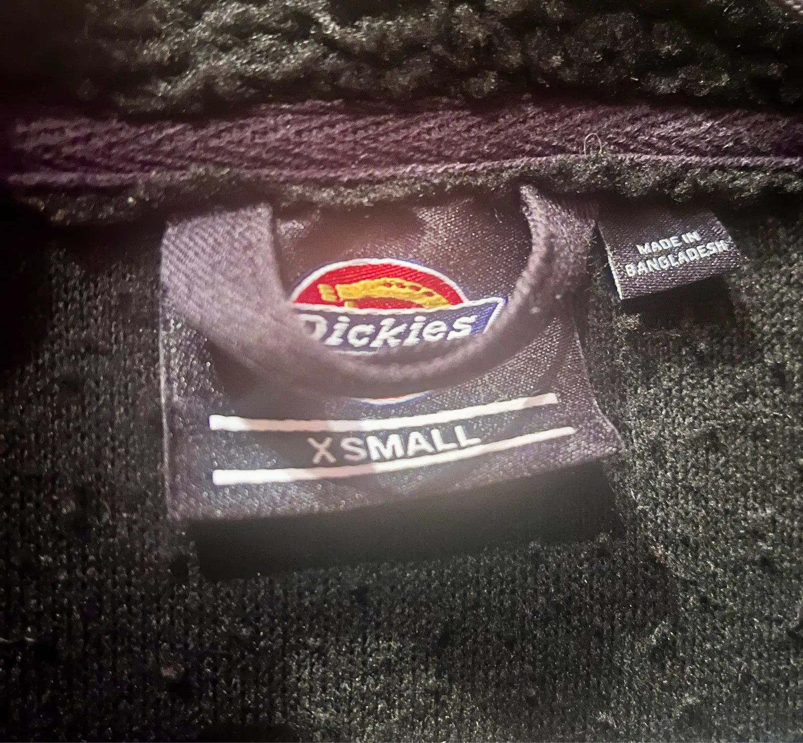 Dickies Dickies Red Chute Fleece jacket (cropped) Jacket Size XS / US 0-2 / IT 36-38 - 2 Thumbnail