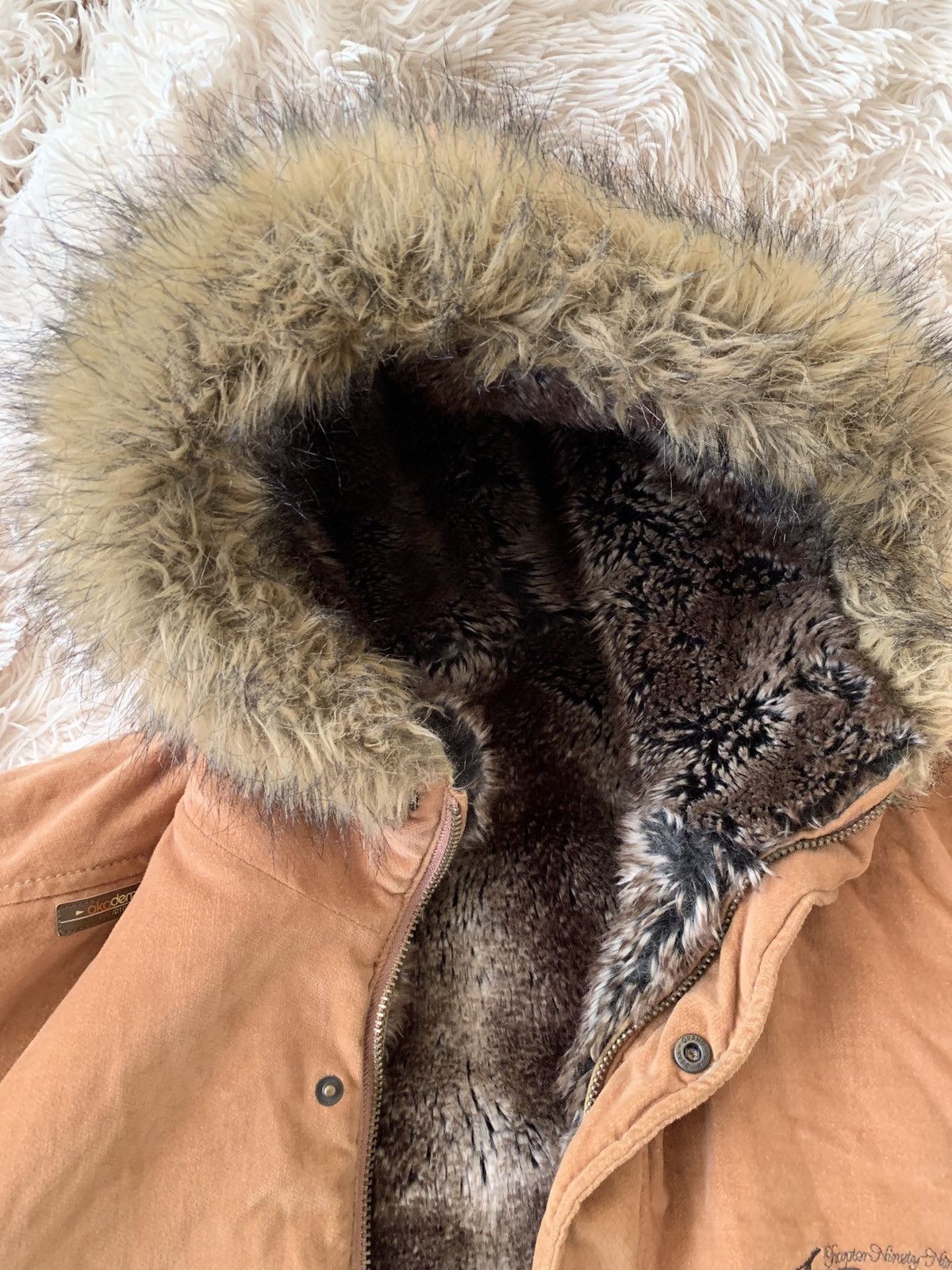 Akademiks reversible fur jacket best sale