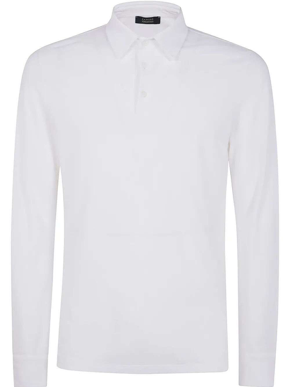 Zanone LONG SLEEVES POLO SHIRT Size US L / EU 52-54 / 3 - 4 Thumbnail