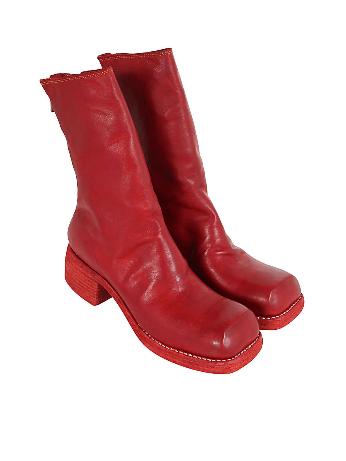 Guidi BACK ZIP MID BOOTS Size US 6 / IT 36 - 3 Thumbnail