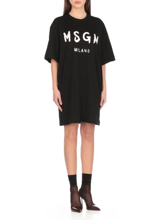 MSGM MSGM Women Mid Skirts 2000MDA510 20000299 Black Size M / US 6-8 / IT 42-44 - 3 Thumbnail