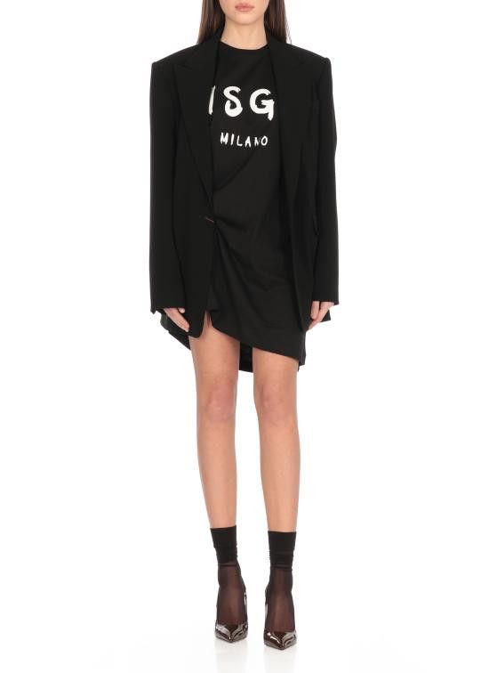 MSGM MSGM Women Mid Skirts 2000MDA510 20000299 Black Size M / US 6-8 / IT 42-44 - 2 Thumbnail