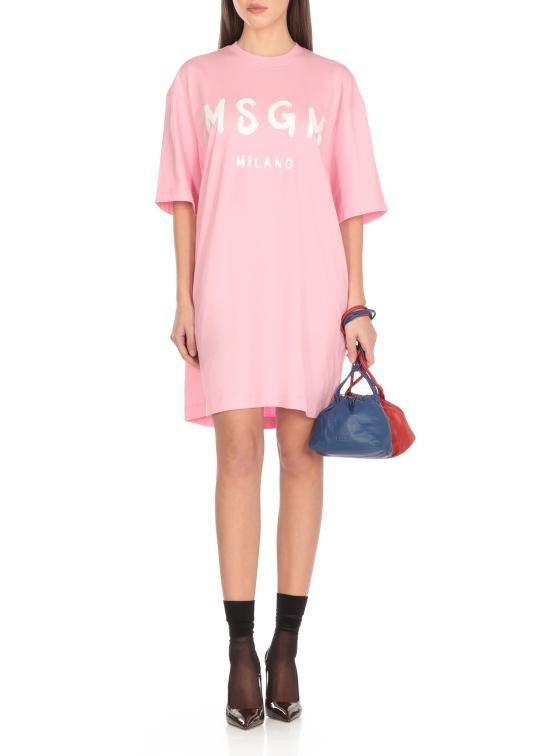 MSGM MSGM Women Mid Skirts 2000MDA510 20000212 Pink Size XS / US 0-2 / IT 36-38 - 2 Thumbnail