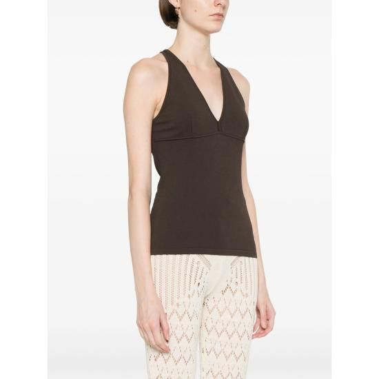 Max Mara MAX MARA Women Tops ARMIDA 163 010 BROWN Size S / US 4 / IT 40 - 2 Thumbnail