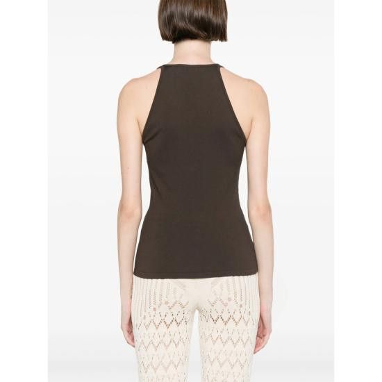 Max Mara MAX MARA Women Tops ARMIDA 163 010 BROWN Size L / US 10 / IT 46 - 3 Thumbnail