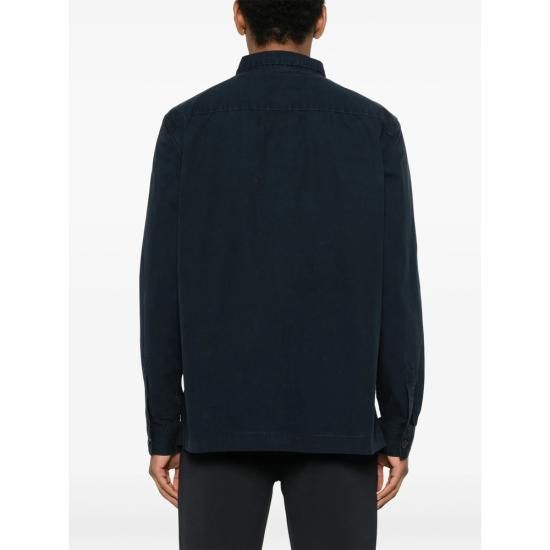 Barbour BARBOUR Men Long Tops MOS0368 NY91 BLUE Size US M / EU 48-50 / 2 - 3 Thumbnail