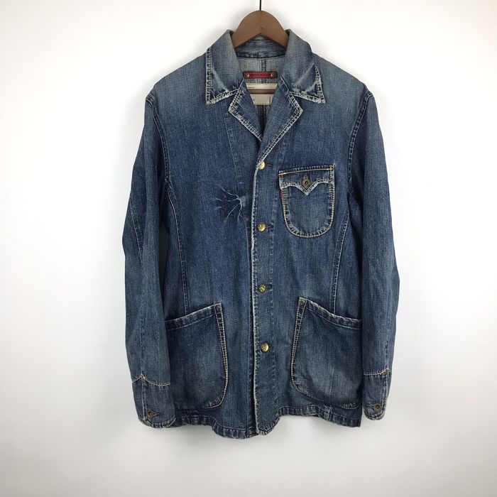 Vintage 🍓FREE SHIPPING🍓vintage levis redloop denim jacket | Grailed