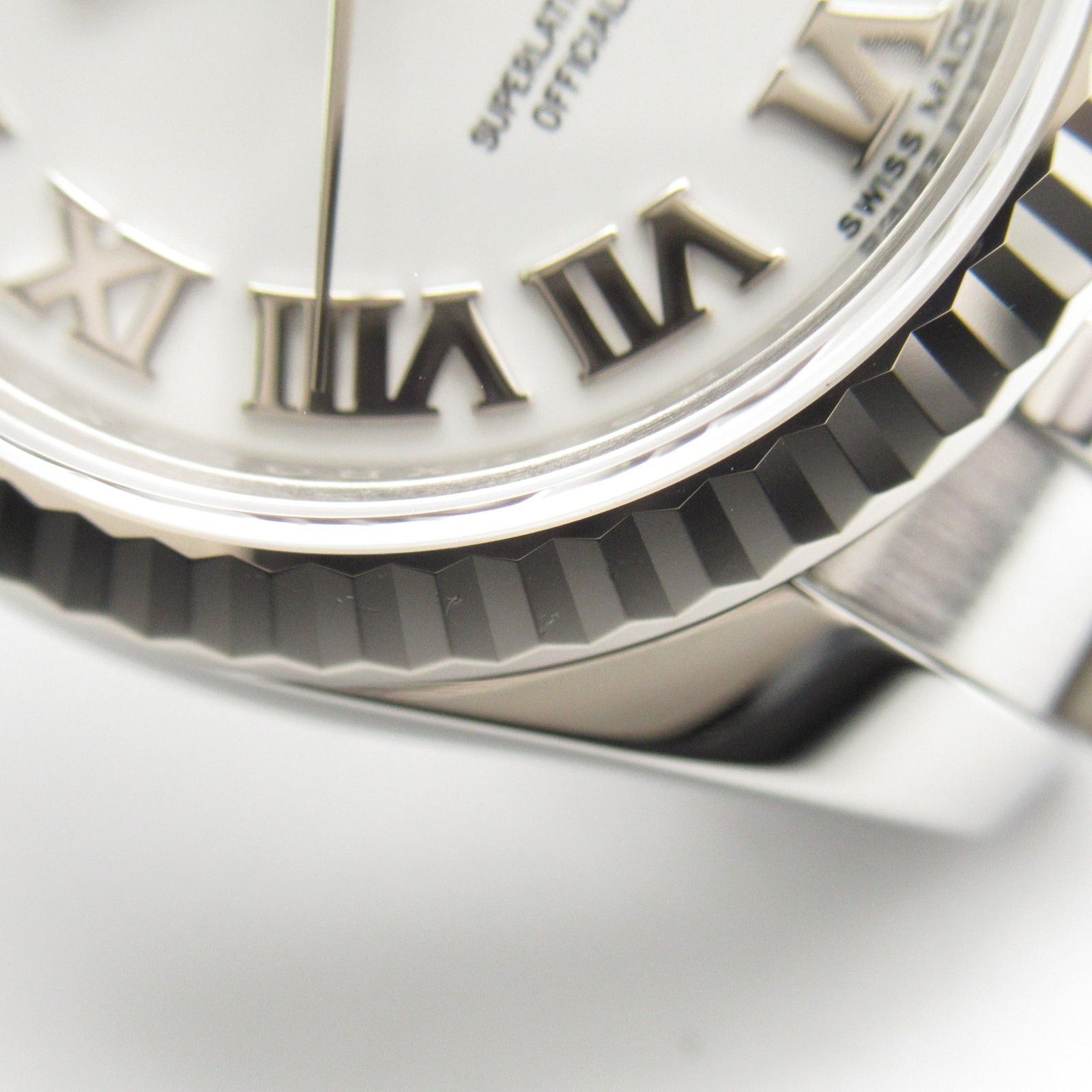 Rolex Rolex Datejust Random Number Women Watch Automatic Winding K18Wg (White Gold) Stainless Steel White Ro Size ONE SIZE - 12 Thumbnail