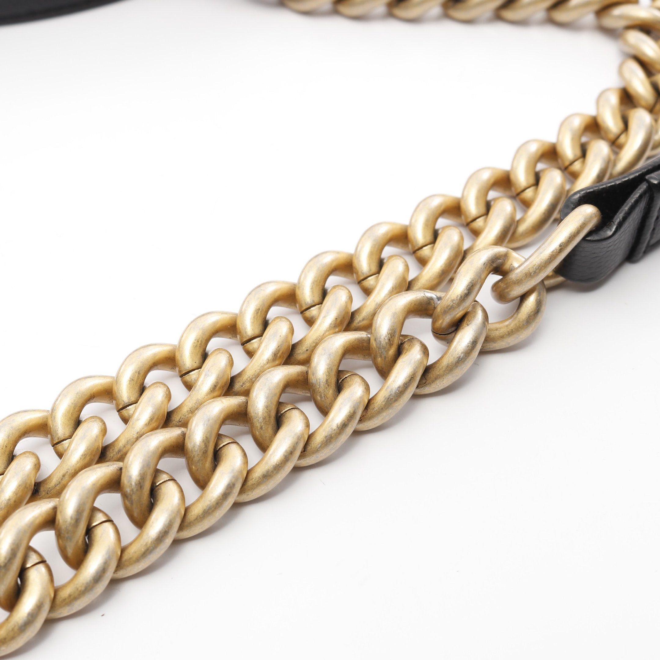 Chanel Chanel Boy Chanel Small Chain Shoulder Bag Caviar Skin Black Gold Hardware Size ONE SIZE - 7 Thumbnail