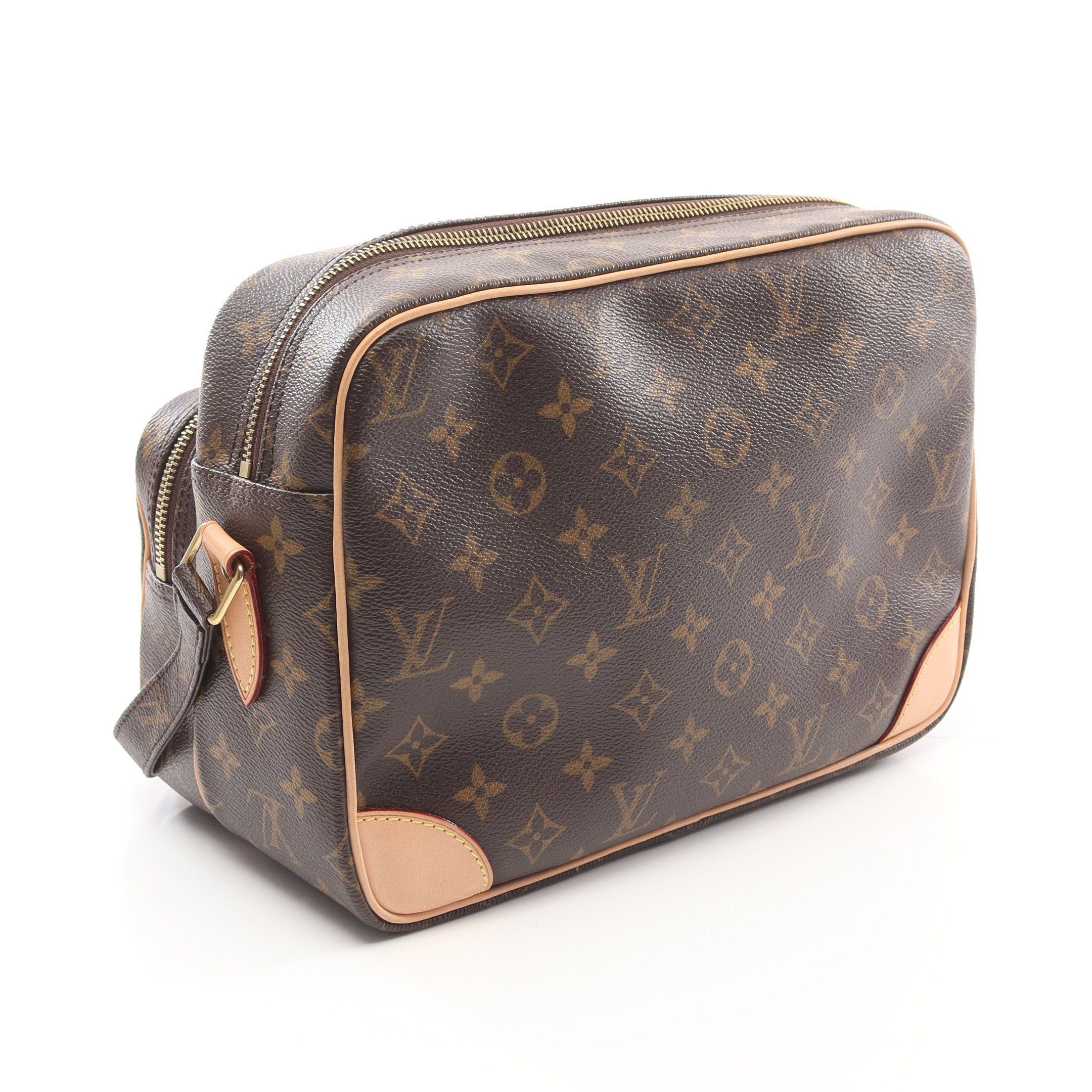 Louis Vuitton Louis Vuitton Nil Monogram Shoulder Bag Leather Brown Size ONE SIZE - 2 Thumbnail
