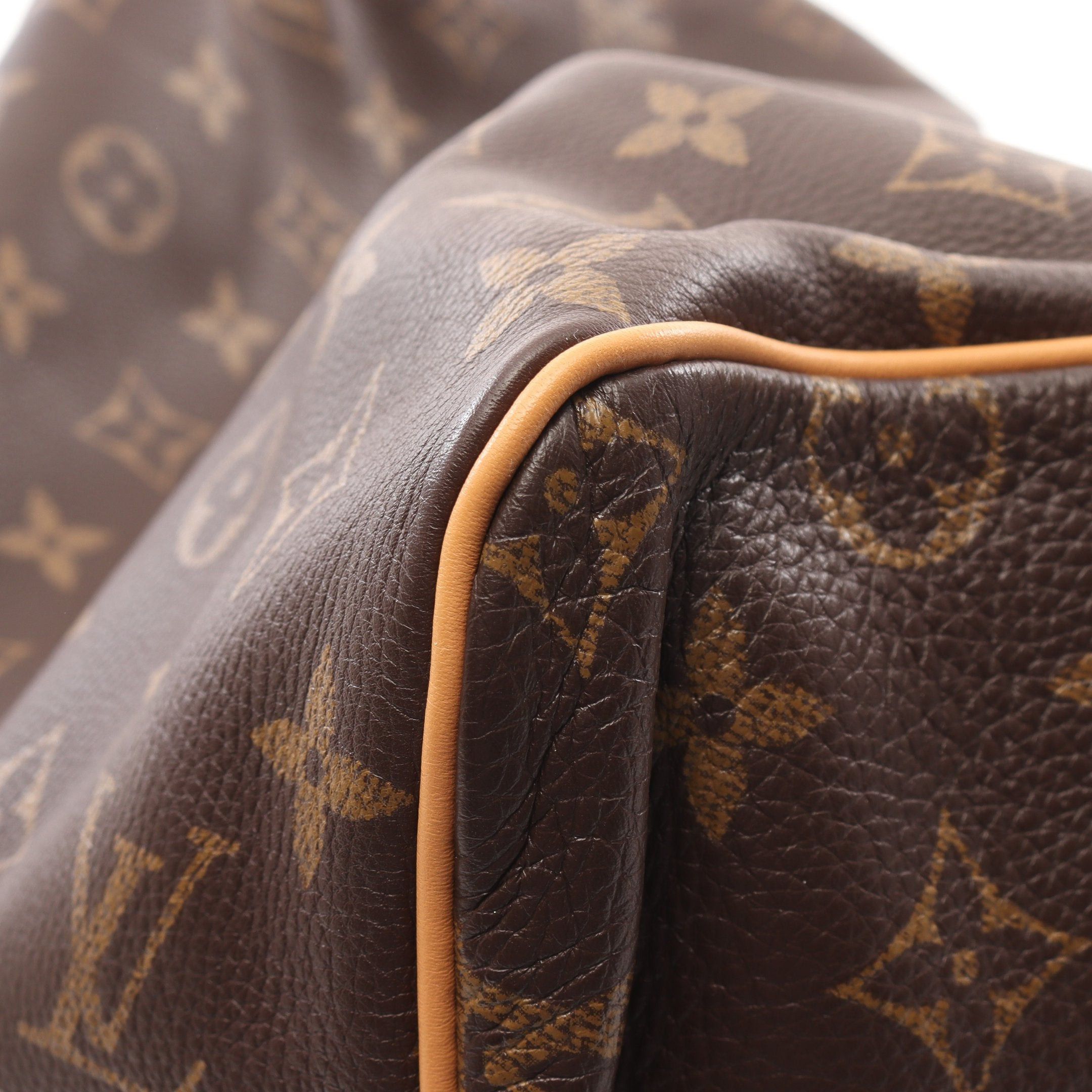 Louis Vuitton Louis Vuitton Speedy P9 40 Monogram Boston Bag Leather Brown Size ONE SIZE - 7 Thumbnail