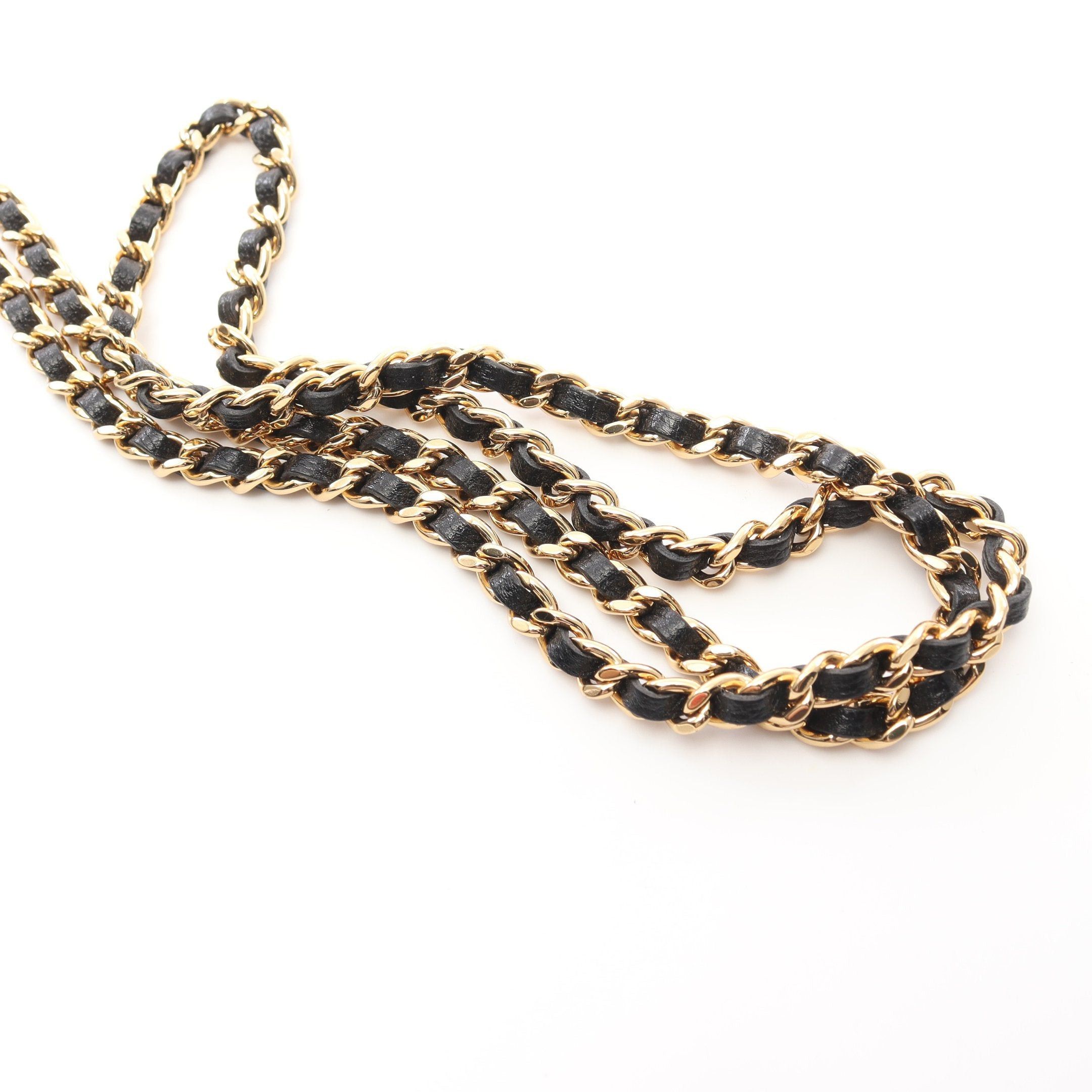 Chanel Chanel Matelasse Chain Shoulder Bag Caviar Skin Black Gold Hardware Size ONE SIZE - 7 Thumbnail