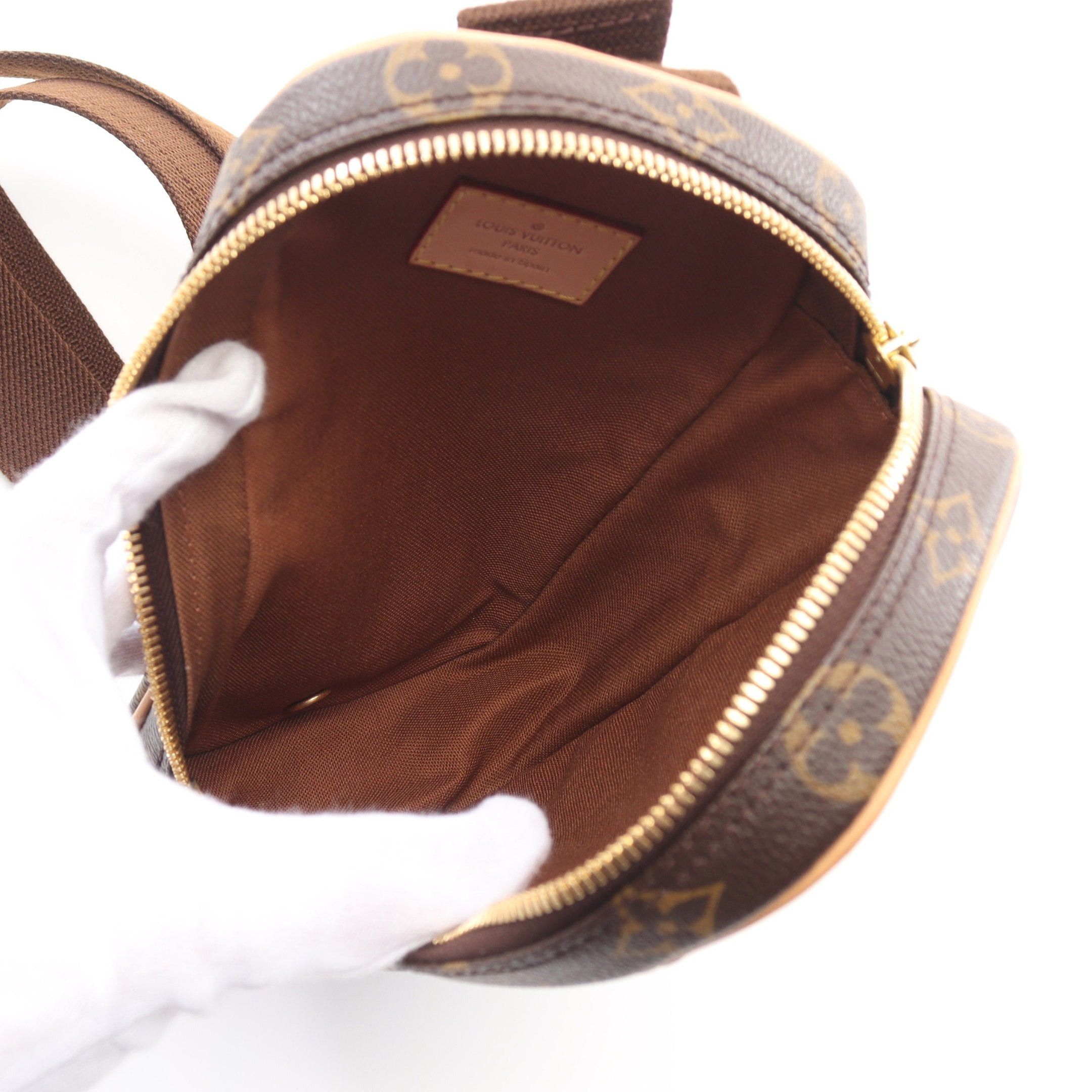 Louis Vuitton Louis Vuitton Pochette Ganju Monogram Body Bag Leather Brown Size ONE SIZE - 3 Thumbnail