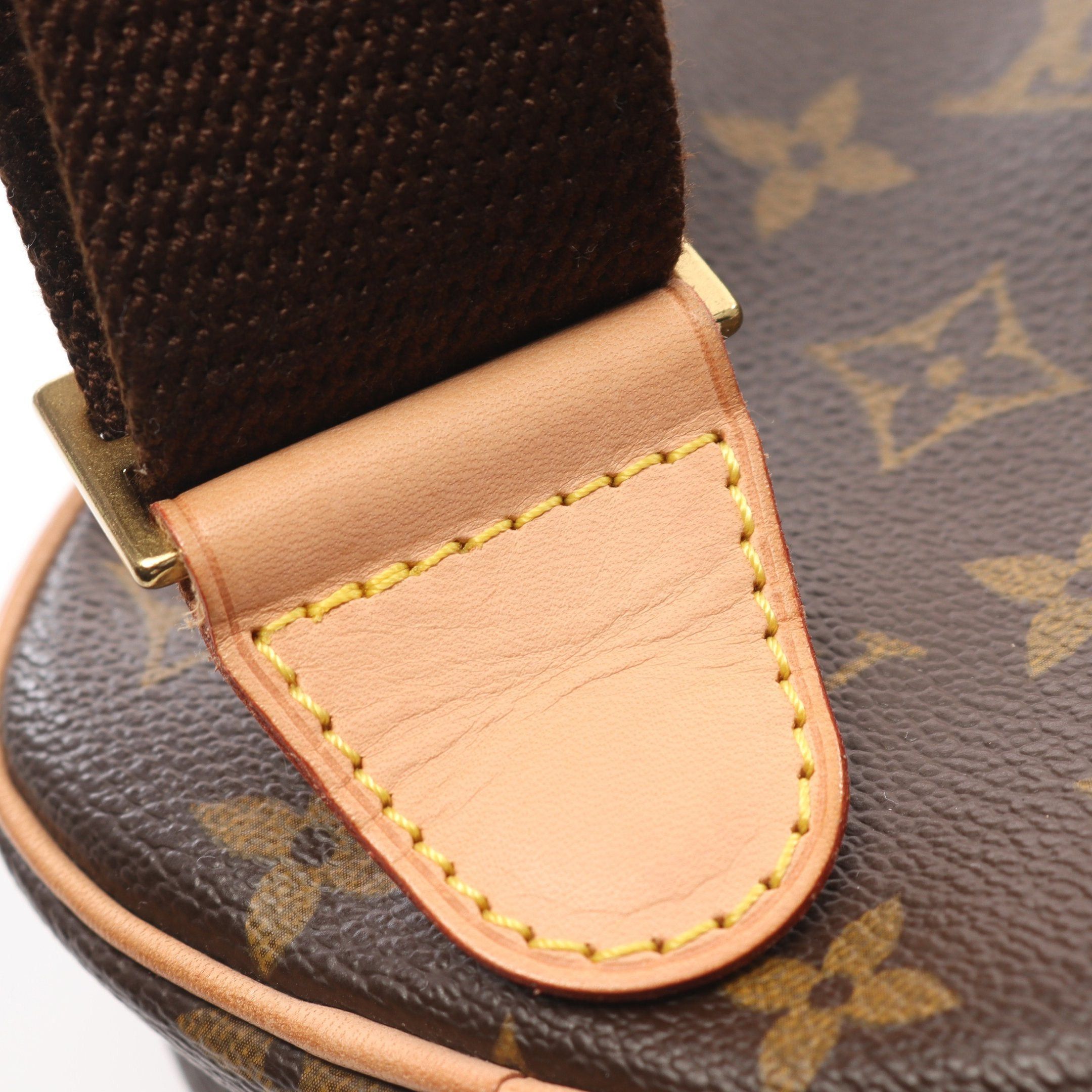 Louis Vuitton Louis Vuitton Pochette Ganju Monogram Body Bag Leather Brown Size ONE SIZE - 9 Thumbnail