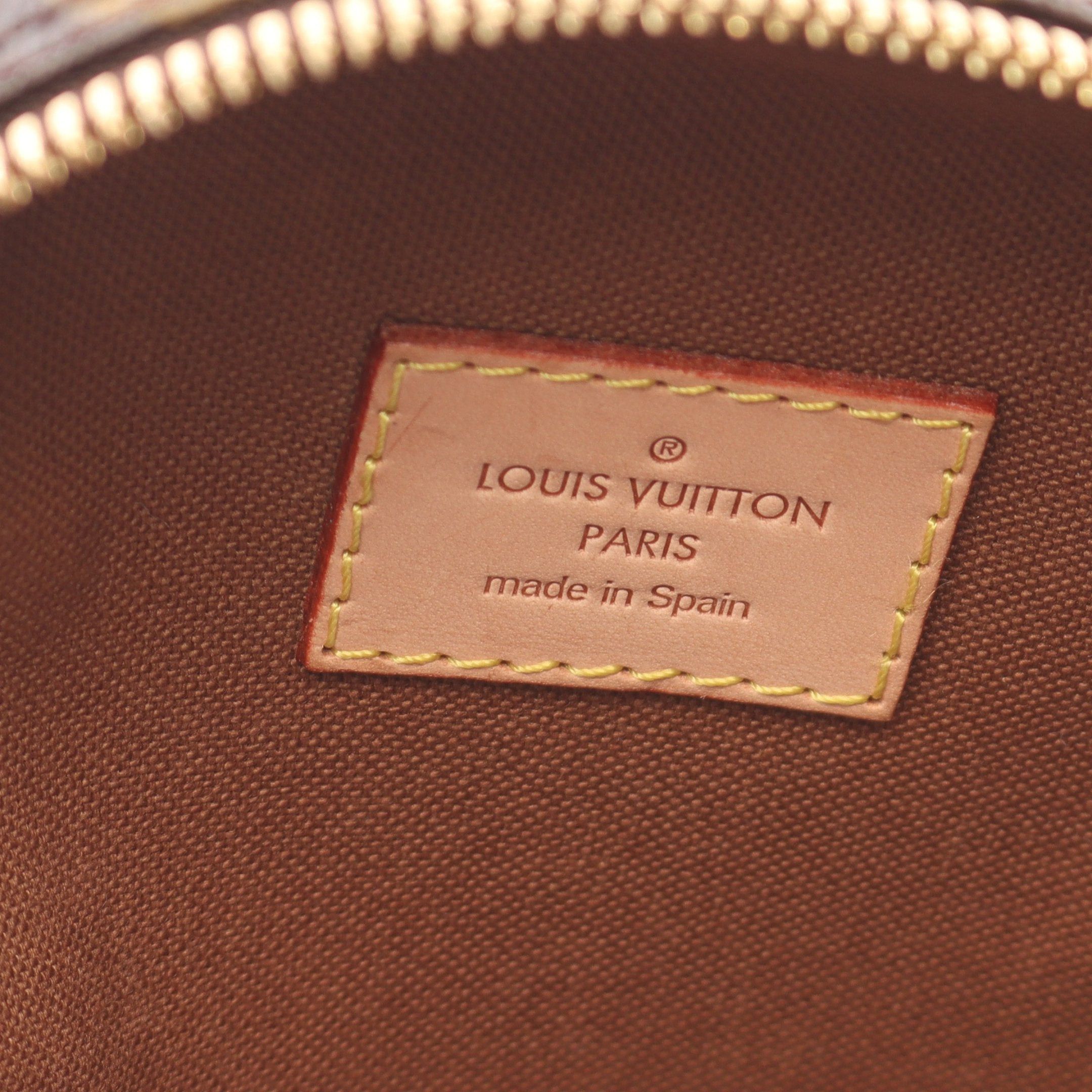 Louis Vuitton Louis Vuitton Pochette Ganju Monogram Body Bag Leather Brown Size ONE SIZE - 4 Thumbnail
