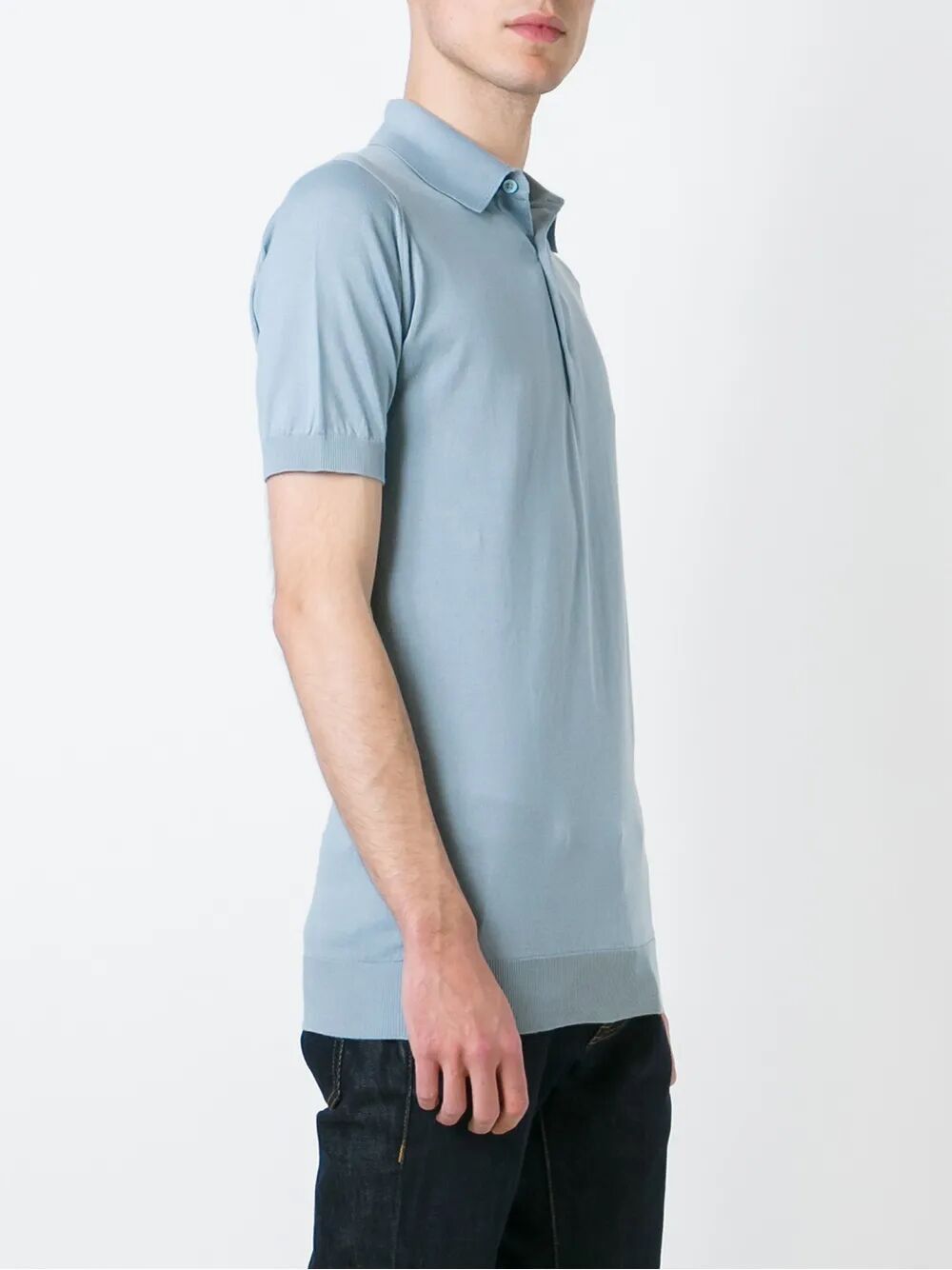 John Smedley ADRIAN SHORT SLEEVES SHIRT Size US XXL / EU 58 / 5 - 6 Thumbnail