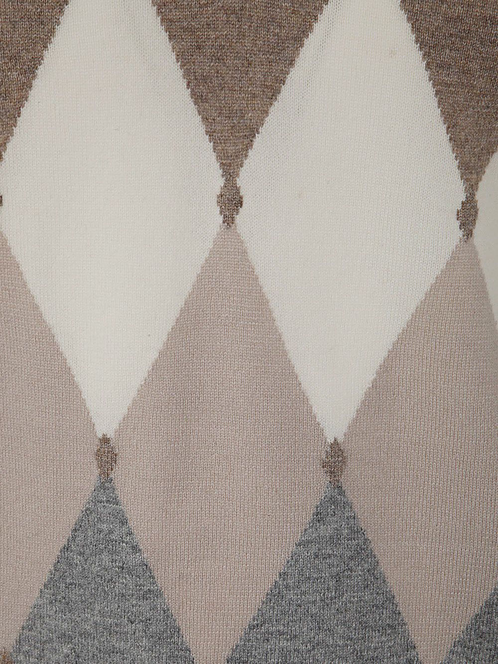 Ballantyne V NECK PULLOVER WITH DIAMONDS Size US XXL / EU 58 / 5 - 3 Thumbnail