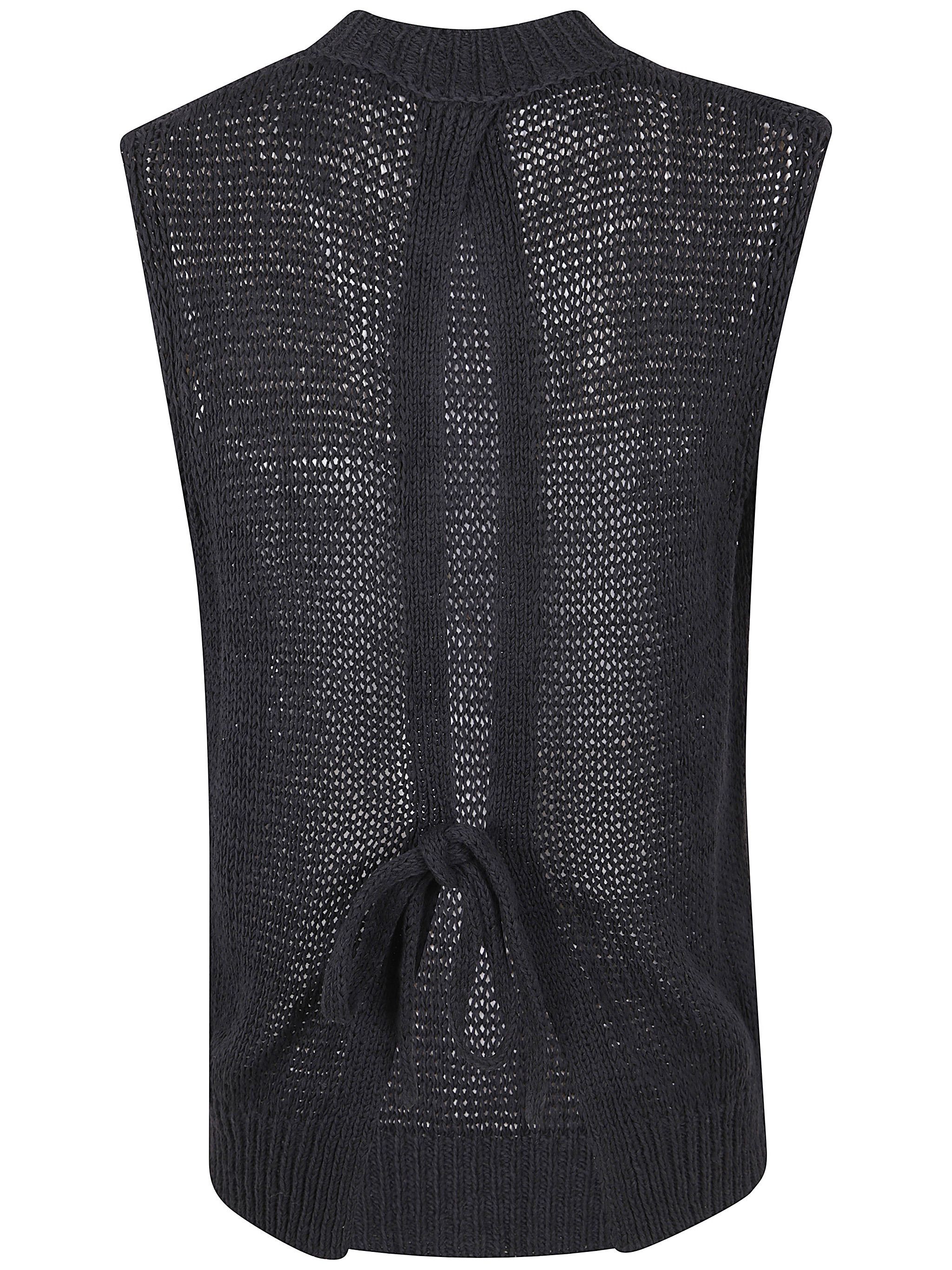 Nuur SLIPOVER WAISTCOAT ROUND NECK SLEEVELESS Size M / US 6-8 / IT 42-44 - 2 Thumbnail