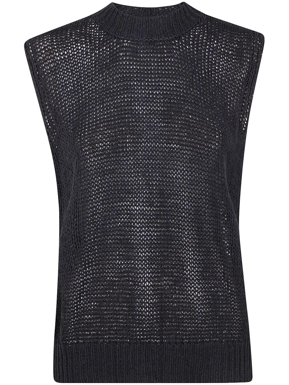 Nuur SLIPOVER WAISTCOAT ROUND NECK SLEEVELESS Size M / US 6-8 / IT 42-44 - 4 Thumbnail