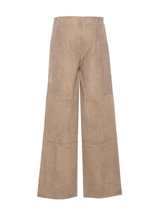 ARMA ARMA Women Straight Pants 002L246011 02 GREY TAUPE Beige Size 27" / US 4 / IT 40 - 2 Thumbnail