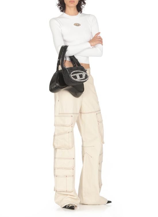 Diesel DIESEL Women Sweater A15328 0DLAX100 White Size XS / US 0-2 / IT 36-38 - 2 Thumbnail