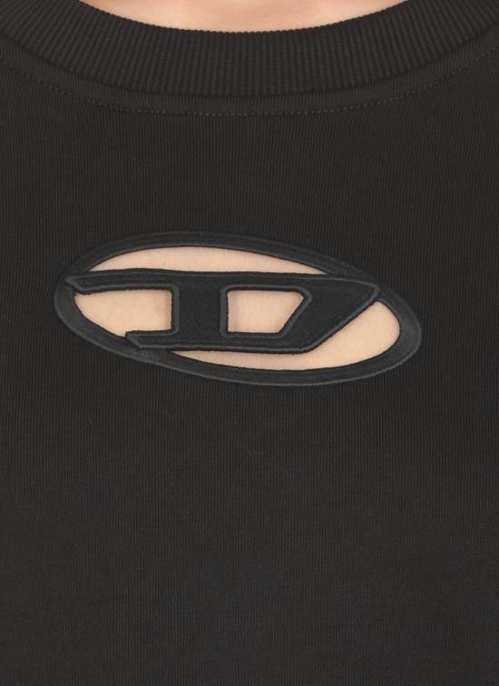 Diesel DIESEL Women Sweater A09931 0GRAC9XX Black Size XS / US 0-2 / IT 36-38 - 5 Thumbnail