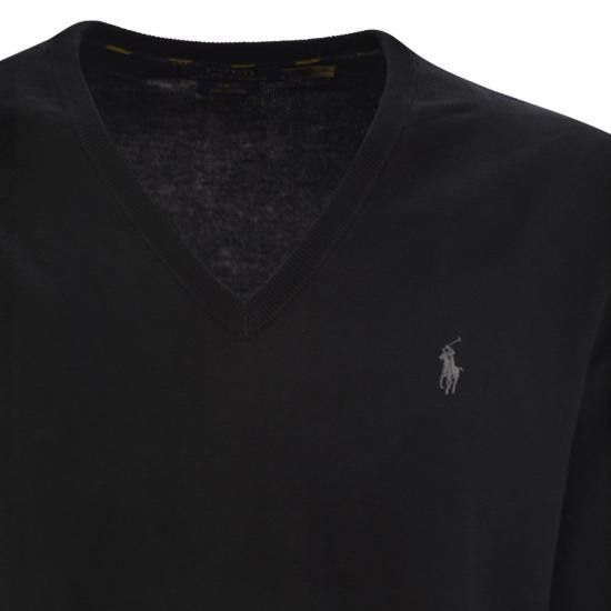 Polo Ralph Lauren POLO RALPH LAUREN Men Sweater 710670789 BLACK Size US XXL / EU 58 / 5 - 4 Thumbnail