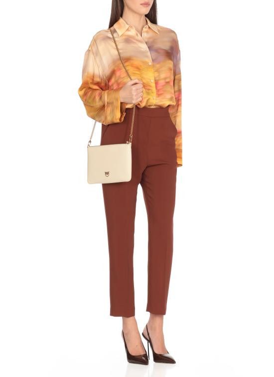 Pinko PINKO Women Shirts 104864 A2G0CN4 Orange Size XS / US 0-2 / IT 36-38 - 5 Thumbnail