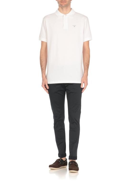 Barbour BARBOUR Men Polo Shirts MML0012 MMLWH11 White Size US XL / EU 56 / 4 - 2 Thumbnail