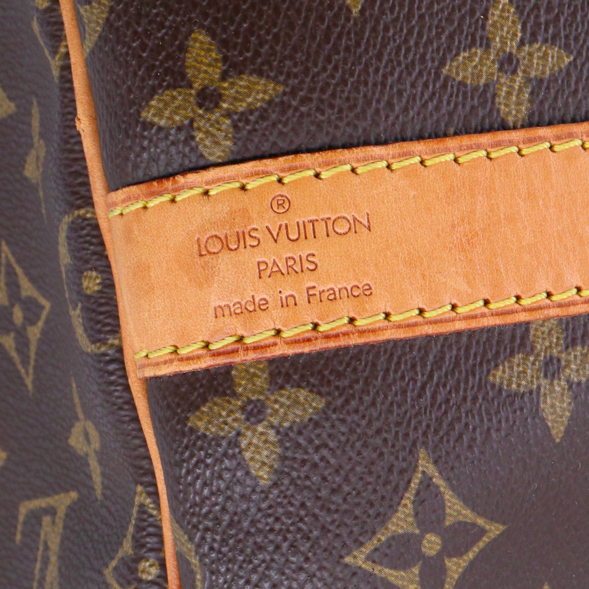 Louis Vuitton LOUIS VUITTON - Louis Vuitton Keepall 55 travel bag in monogram canvas Size ONE SIZE - 7 Thumbnail